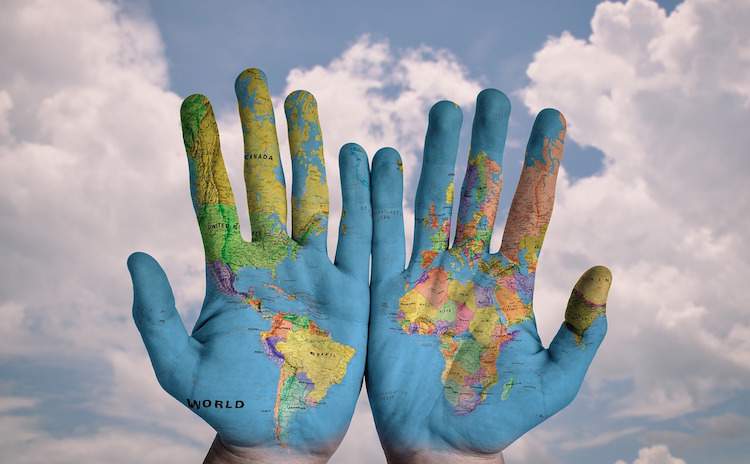 Hands of the world